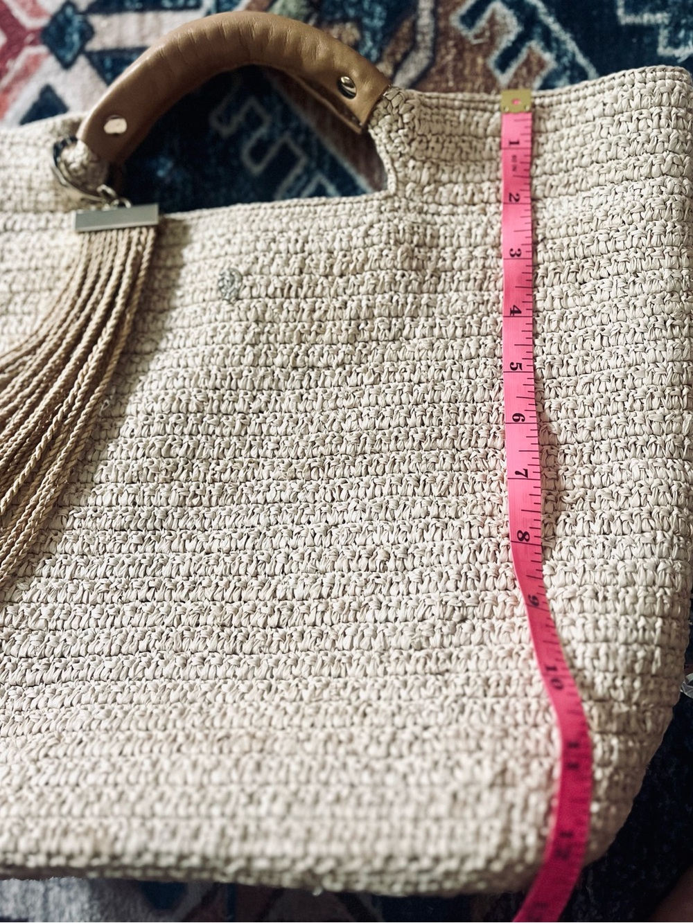 Helen Kaminski Raffia Woven tote - Picture 9 of 15